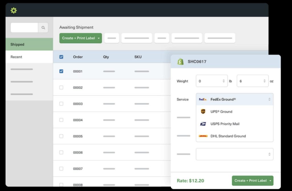 Shipstation for Shopify merchants