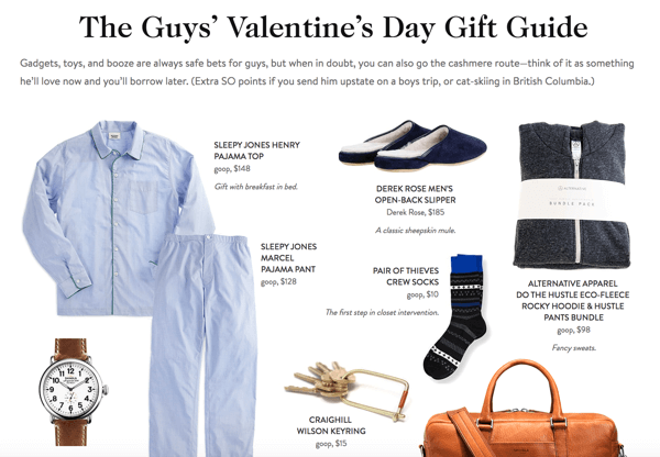 Valentine's Gift Guide